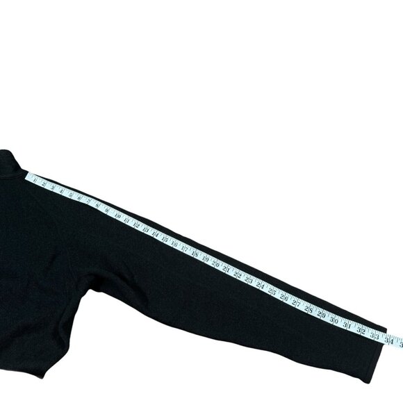 Patagonia 1/4 Zip Better Sweater Charcoal Gray Fleece Jacket w Logo Men's Sz XL - Picture 6 of 10